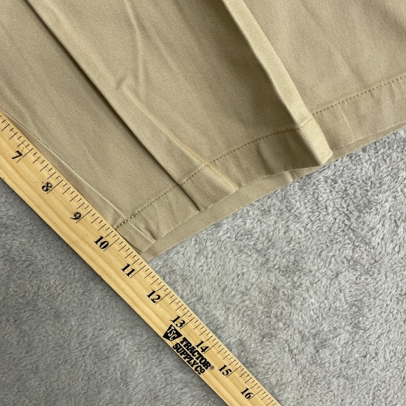 NEW Lands' End Men's Size 40 Traditional Fit Chino Shorts Khaki 11 Inch Inseam - Picture 5 of 10